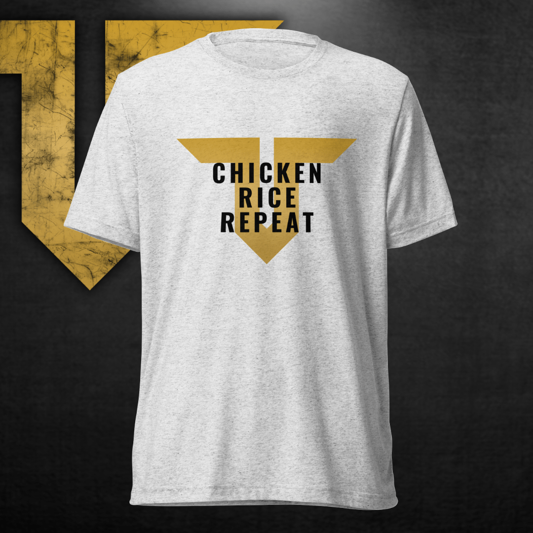 INI RTP メンバープロデュースグッズ　Tシャツ　chicken race Chicken Rice Repeat Tee | Fitness Apparel | Troponin – Troponin