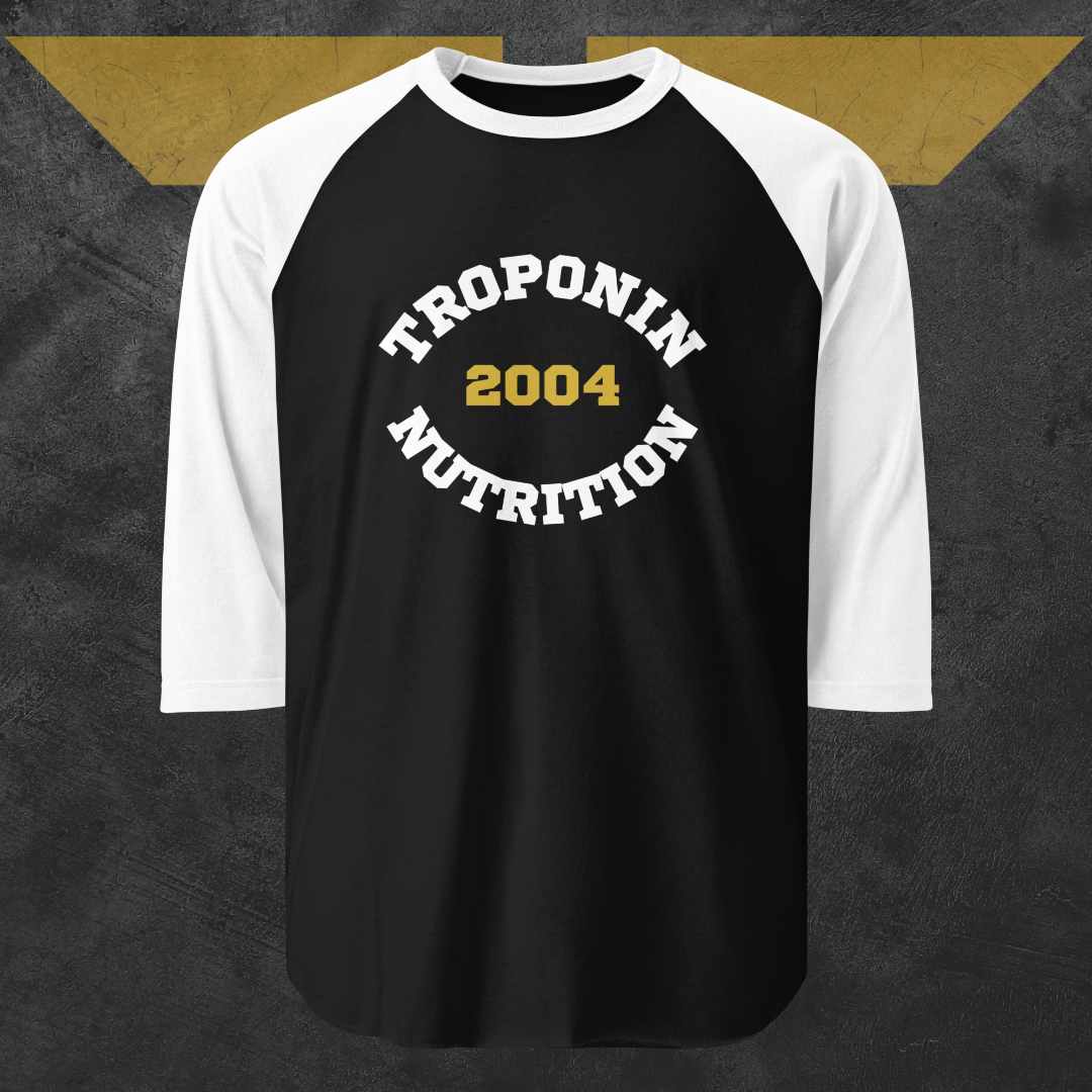 3/4 Sleeve 2004 Raglan - Troponin Nutrition