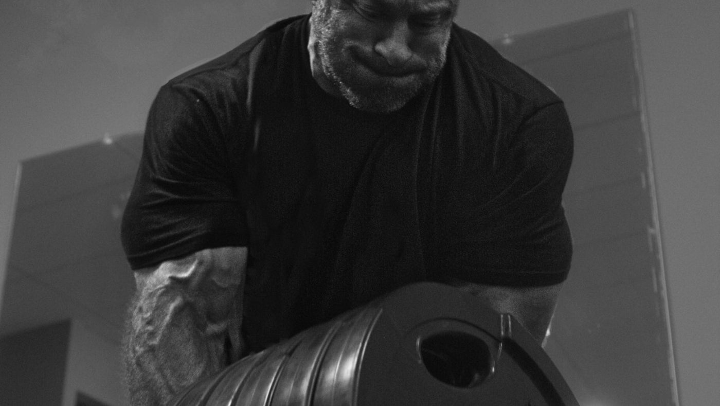 Justin Harris Lifting Weights