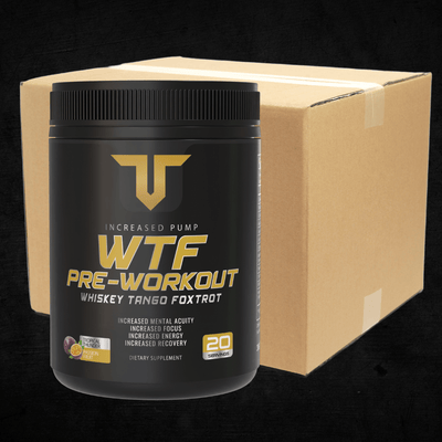 WTF Pre - Workout Wholesale Case (12 Units) - Troponin Nutrition