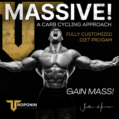 MASSIVE - A Carb Cycling Approach for Mass - Troponin Nutrition