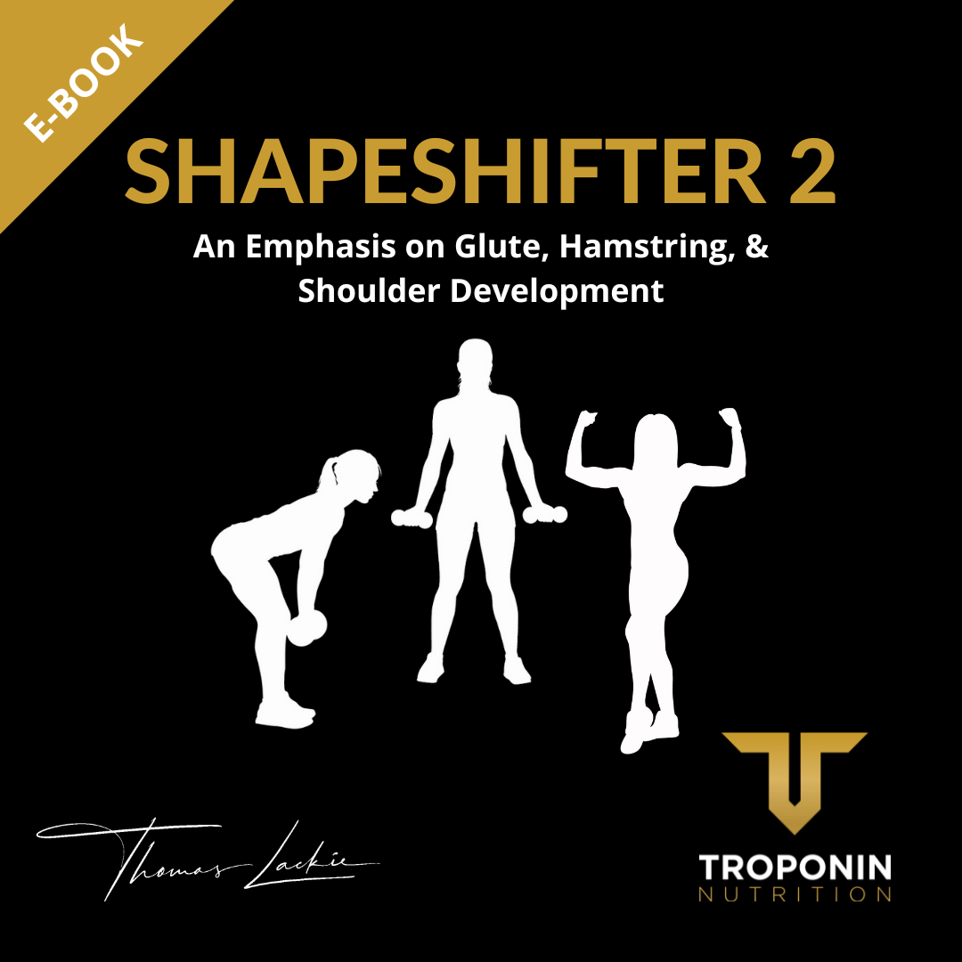 Shapeshifter Bikini Training - An Emphasis on Glute, Hamstring, & Shoulder Development - Troponin Nutrition